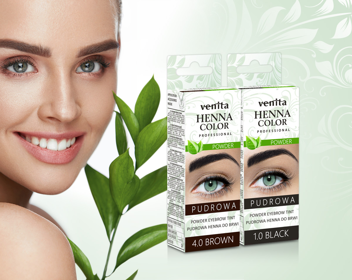 Henna en polvo para cejas Venita